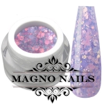 UV Gel - 5464 - Confetti Gel - Mermaid Lavender